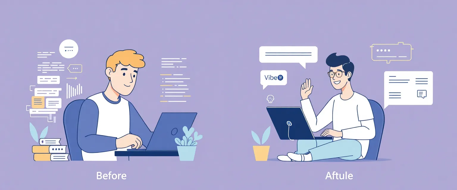 Traditional vs Vibecoding